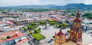 La riqueza histórica de San Juan del Río en Querétaro Jardín Independencia en San Juan del Rio. Foto por Luis García.