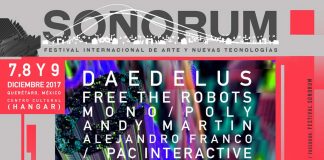 Vuelve a Querétaro Festival Sonorum con su segunda edición Parte oficial de festival SONORUM 2017 Querétaro